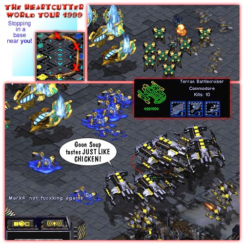 Heartcutter tours the map...