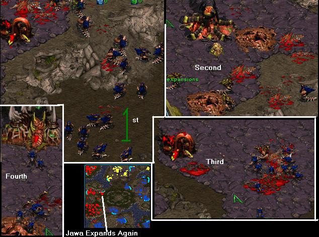The death of Abusing's expansion and the first big frontal asssault of the game.