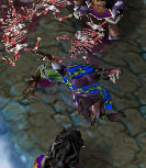 Centrius: No! Must die in Battlestar Galactica pose... best .. death .. ever!