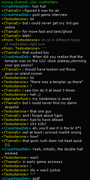 Author's note.  I cannot be held responsible for any games you lose by going 14 CC. ^^