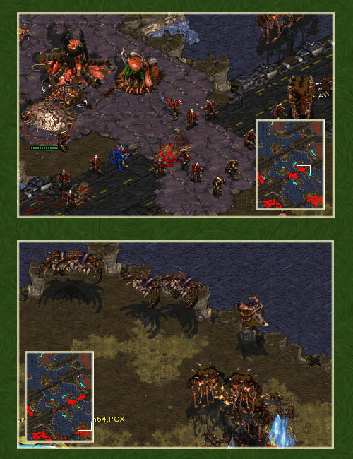 Every time I play Testosterone on this map, we both gather huge armies and kill each other at the same time.  Of course the same damn thing happens when he plays Fizban.