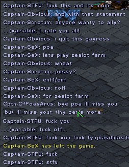 Well, this sure as hell didn't work.