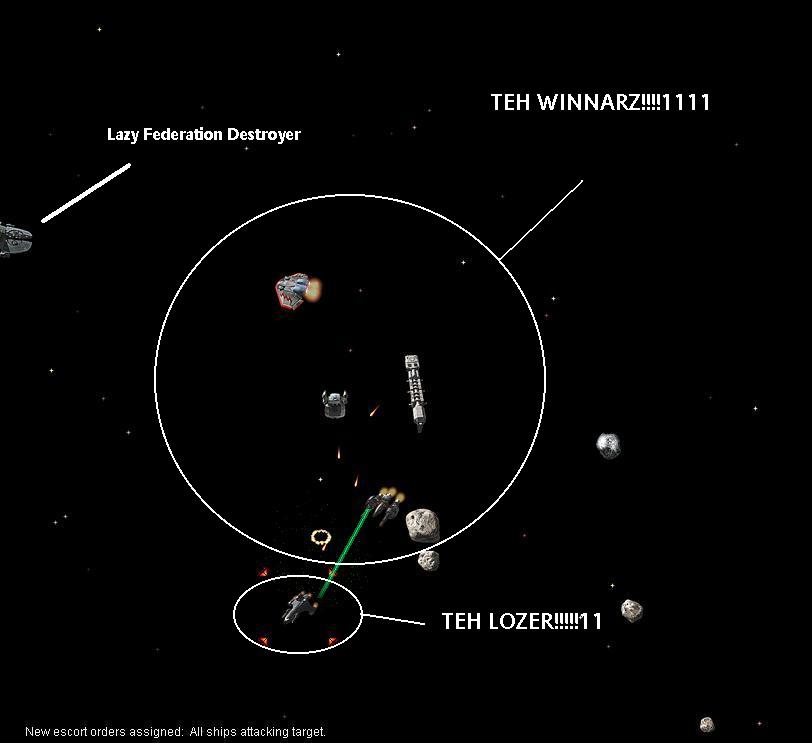 Stupid lazy destroyer. 