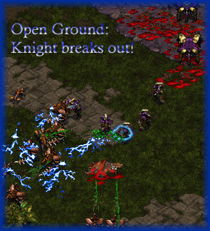 I apologise for almost every shot having a psyonic storm, hanging over it, but The_Knight does seem to like that spell a lot, any action AT ALL seemed to display lots of it =/