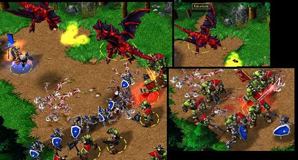 Poor micro cost Excel almost his entire force of Footmen