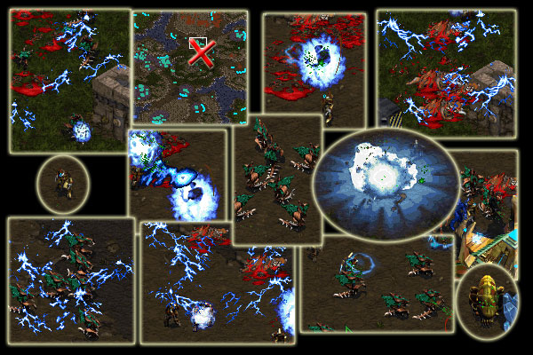 temps, archons even reavers... but nothing an stop the swarm