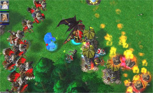 Pound those towers!