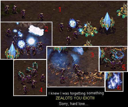 How dare he attack me in a game of StarCraft?!? Doesn't he know that this is a friendly game?