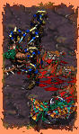 The last hydra attempts to take out five zealots by dancing but sadly, it takes two to tango