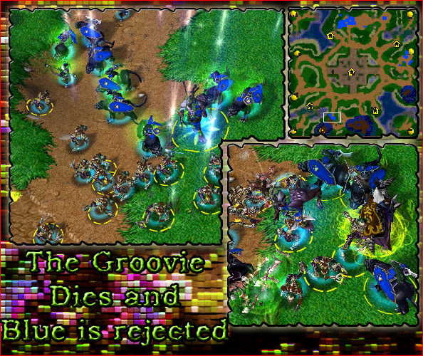Tetris and Warcraft3, in one big picture. Ahhh thats life.