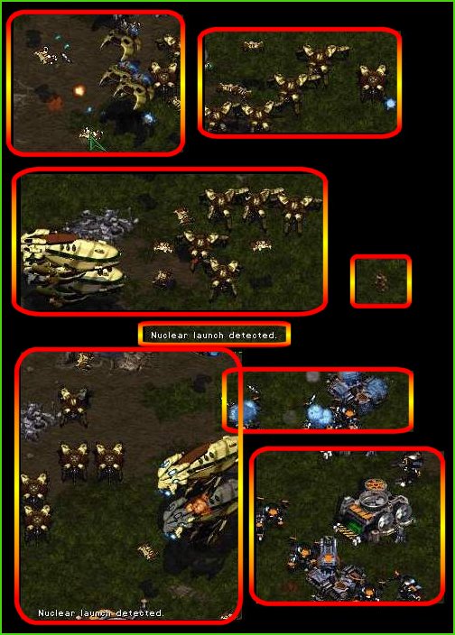 2 nukes, 2 ghost, cloak research, and 16 supply, all wasted on...NOTHING!
