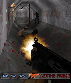 Eat my random poorly aimed panic induced fire, motherfuckers.