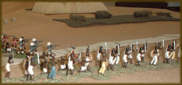 The head of al Faiyiz's column begins its deployment.