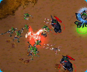 this Demon Hunter is dying to get a piece of the action