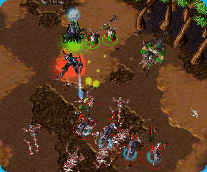 a frenzied Lich shows his nemesis who is boss