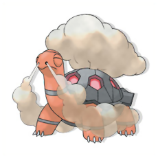 Torkoal, kinda like a koopa