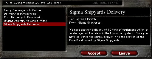 Sigma Shipyards.  Nowhere else in the universe can be found such a wretched hive of scum and villany.